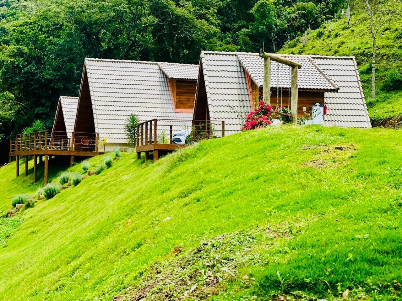 Chales Fazenda Floresta Das Araucarias Cunha Εξωτερικό φωτογραφία