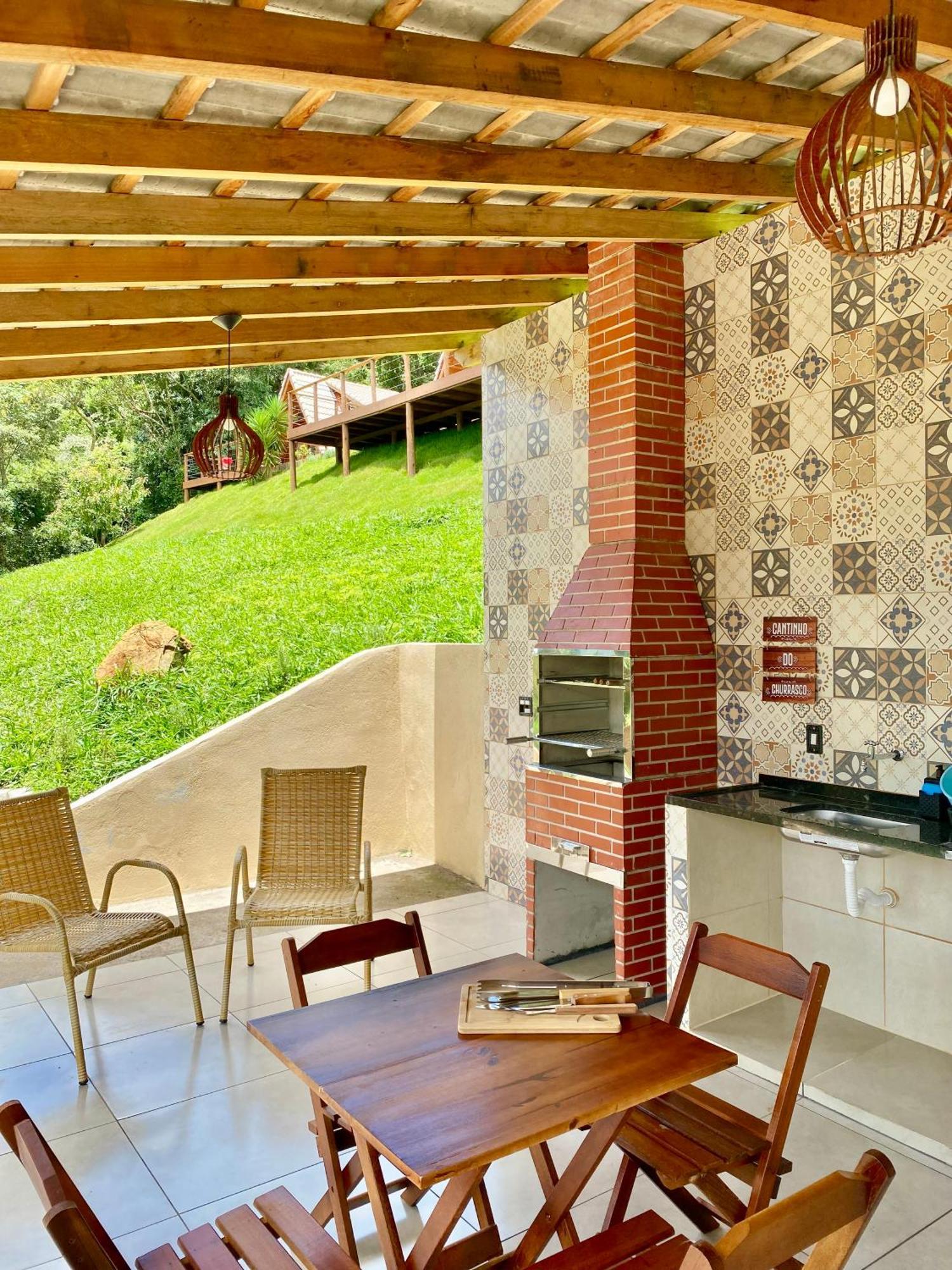 Chales Fazenda Floresta Das Araucarias Cunha Εξωτερικό φωτογραφία