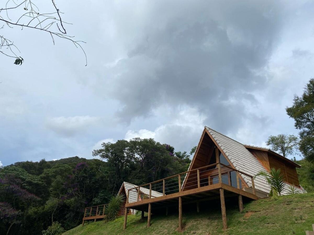 Chales Fazenda Floresta Das Araucarias Cunha Εξωτερικό φωτογραφία